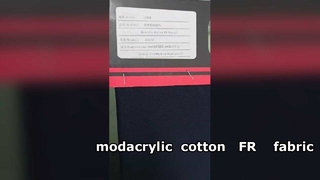 نسيج قطن موداكريليك FR