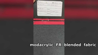 نسيج موداكريليك مخلوط مثبطات اللهب