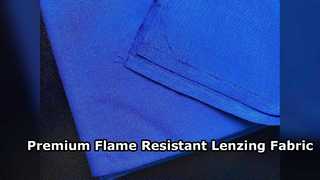 نسيج Lenzing FR فيسكوز ممتاز مقاوم للهب