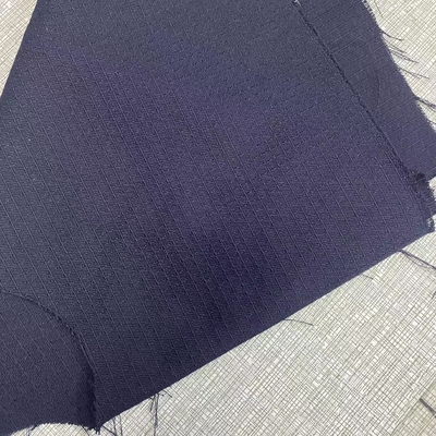 سميك Navy Blue Meta Aramid FR نسيج ويسكوز 0.25MM سمك متضرر الطول 4.5 سم