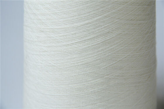 غزل أبيض اللون Lenzing Viscose غزل 1.5kgs لكل مخروط خيارات ألوان غزل مخصصة مصممة لاحتياجات تصنيع المنسوجات