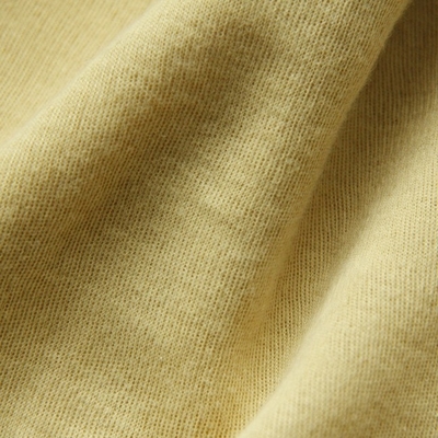 EN388 200gsm 100٪ Para Aramid Fabric أصفر خام للقفازات المضادة للقطع 1.6 م 1.8 م