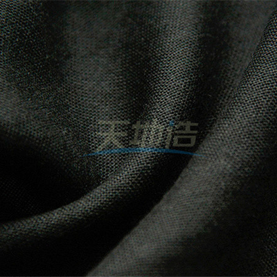 50/50 Meta Aramid Lenzing FR فسكوزي قماش أسود 120gsm لبطانة بدلة مكافحة الحرائق
