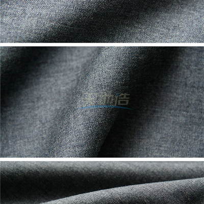 بدلة مكافحة الحرائق بطانة 50/50 Meta Aramid Lenzing FR Viscose Fabric 120gsm Grey