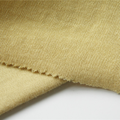 300gsm 100 ٪ Para Aramid Fabric أصفر خام لقفازات مكافحة القطع