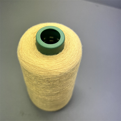 60TEX Para Aramid Yarn Yellow للقفازات أو الأقمشة NE 20/2